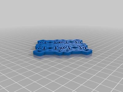 Boxweave coaster