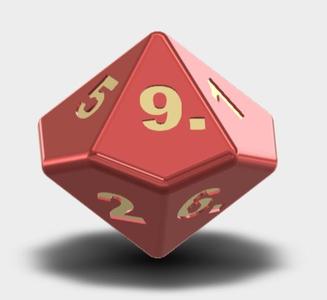 D10 Dice, Die, D&D 
