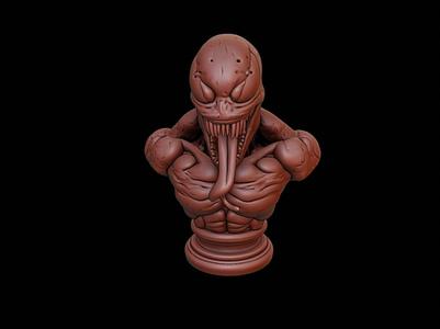 Venom Bust