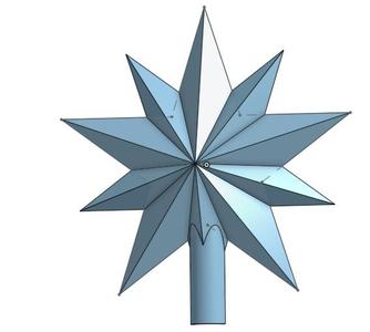 Christmas star topper