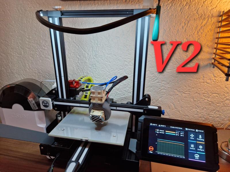 Creality Sonic Pad Top Rail Mount Ender 3 V2