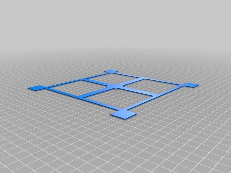 200x200mm easy bed level
