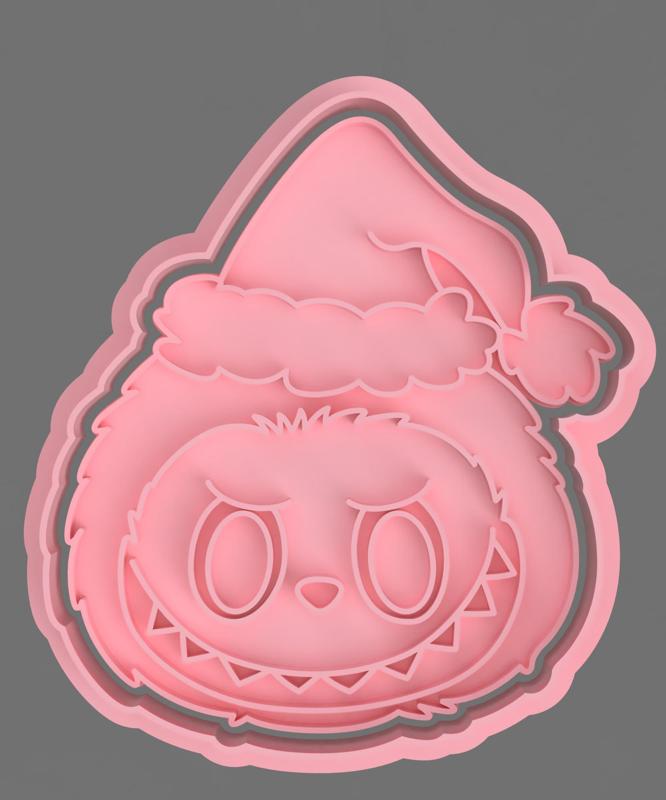 LABUBU CHRISTMAS CUTTERS FOR COOKIE AND FONDANT