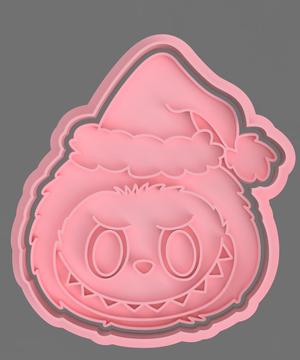 LABUBU CHRISTMAS CUTTERS FOR COOKIE AND FONDANT