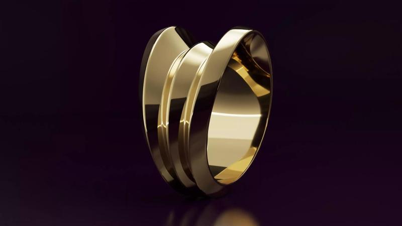 free form ring N30