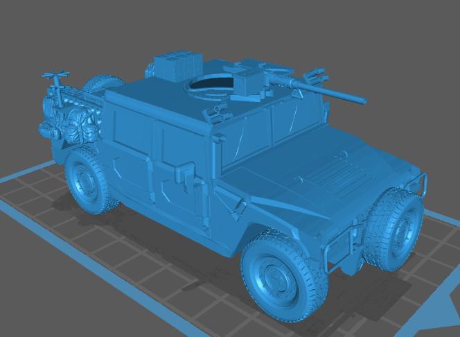 Humvee Special Forces (Pick up version)