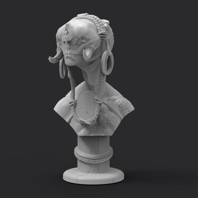 Ethni Alien Bust Ethiop