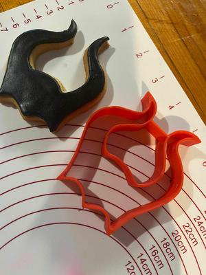 Maleficent Cookie Mold // Maleficent Cookie Mold