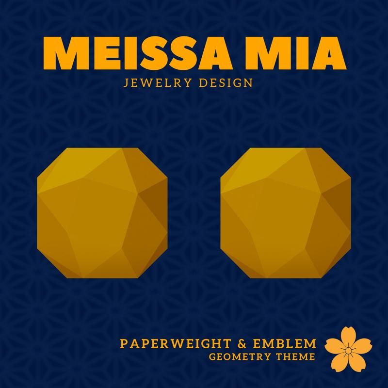 Desk Geometry – 3D Print File for Archimedean Paperweight - Archimedean Solid Home Decor - Geometric Paperweight - Sacred Geometry Fashion Statement - Platonic Solid Star Polyhedra