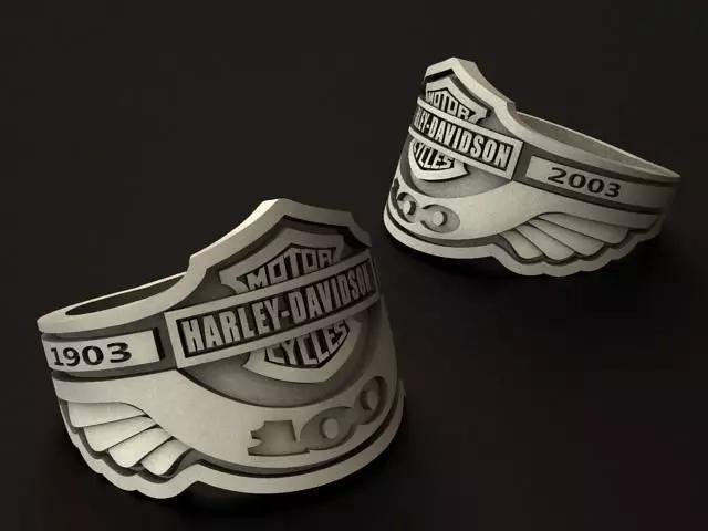 Harley Davidson 100th anniversary ring