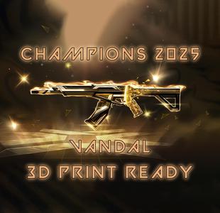 CHAMPIONS 2025 Vandal [3D Print Ready - High Quality]