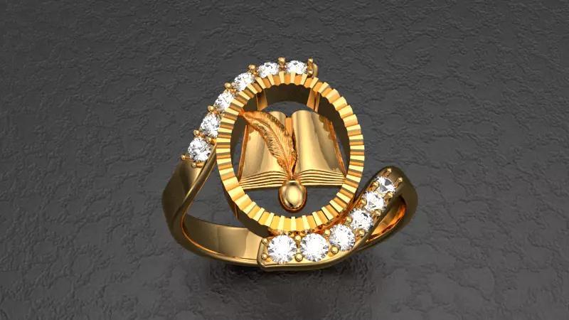 anillo graduacion o promocion