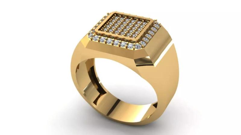 SQUARE RING-ANILLO CUADRADO