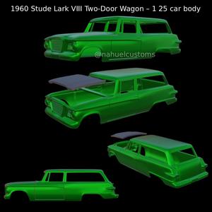 1960 Stude Lark VIII Two-Door Wagon – 1 25 car body