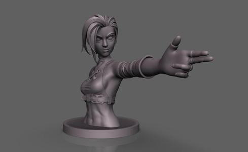Jinx Bust