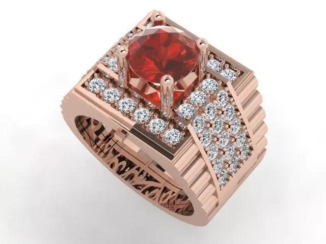 A Showcase of Luxury Men Rings Inspired by Watches