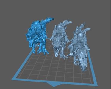 Cold Ones Lizardmen Cavalry/Raptor