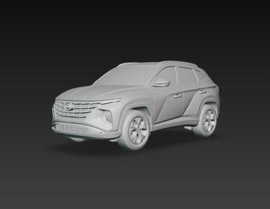 Hyundai Tucson 2022 Elite – Modelo 3D de SUV Moderno para Impresión 3D