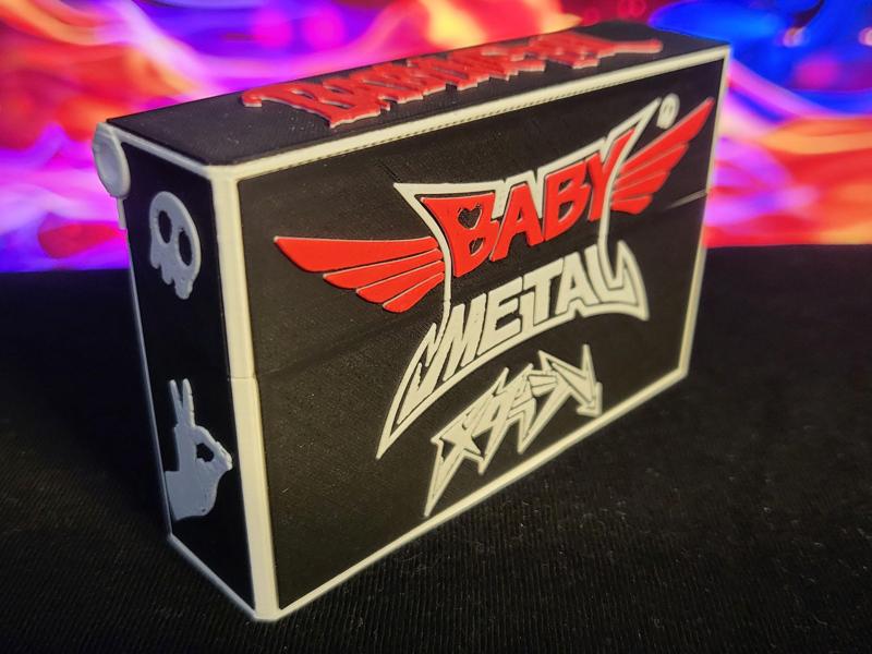 Babymetal skin for Iqos Terea, Heets box with frame