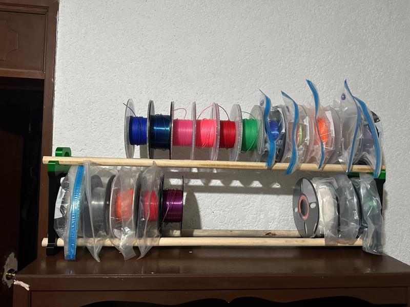 Rack for filaments