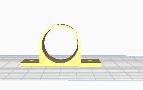 Support for pressurized motor.