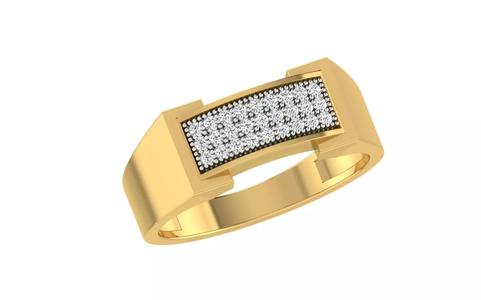Mens Ring  Render 3dm STL OBJ FBX Details