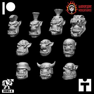 Space Orcs DS Heads