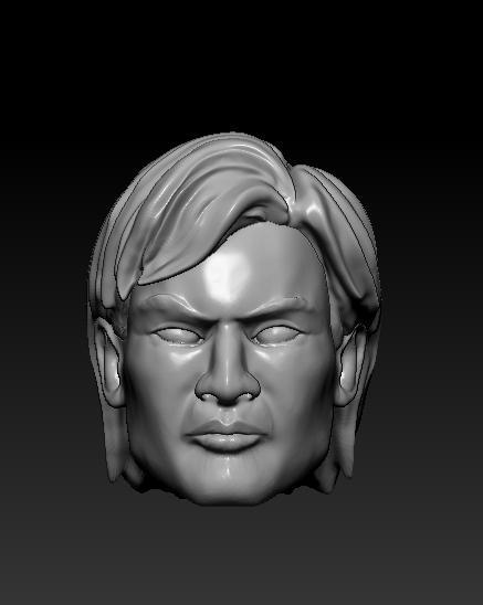 Liu Kang Head Mortal Kombat Classic 1