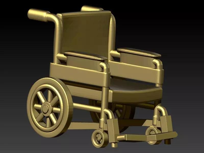 Wheel Chair Pendant Charm Bracelet Jewelry