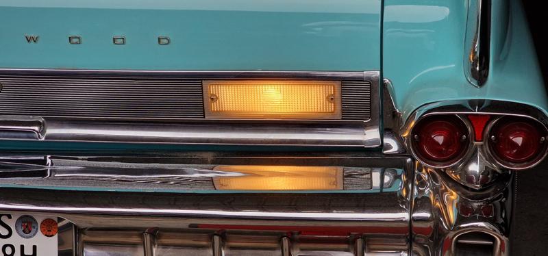 1958 Cadillac Fleetwood 60s reversing light cover