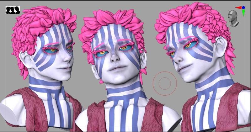 Akaza from Demon Slayer (Kimetsu no Yaiba)