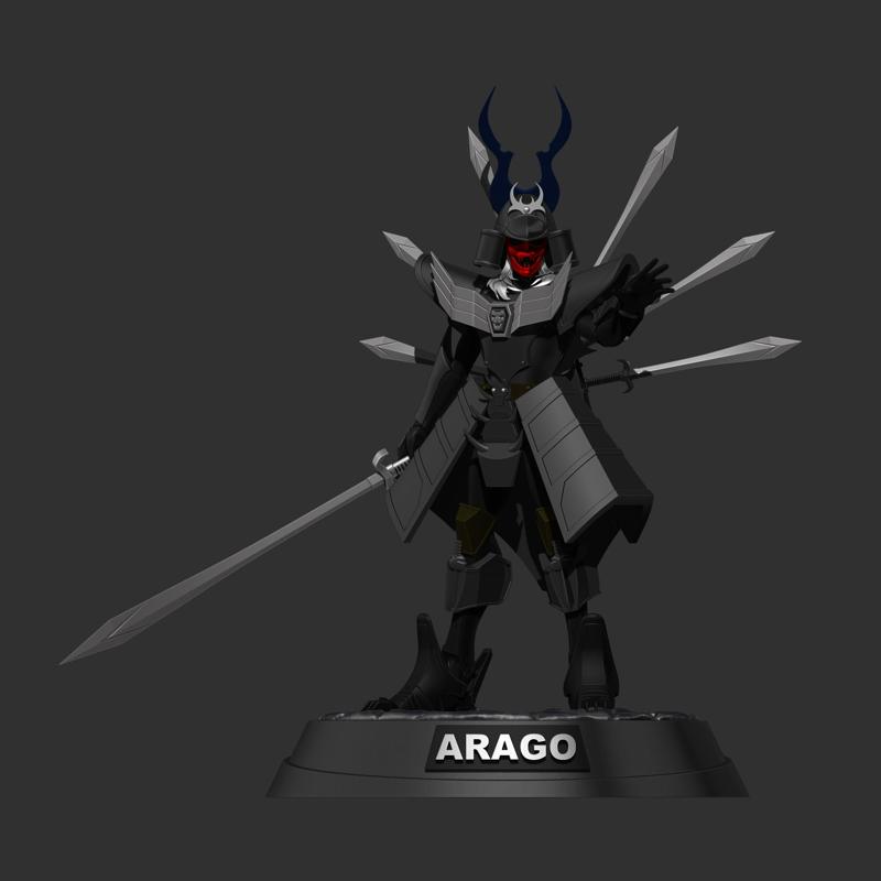 YOROIDEN SAMURAI TROOPERS - ARAGO