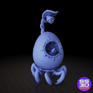 Monster Egg 3D Printable STL File – Fantasy Creature Egg for 3D Printing