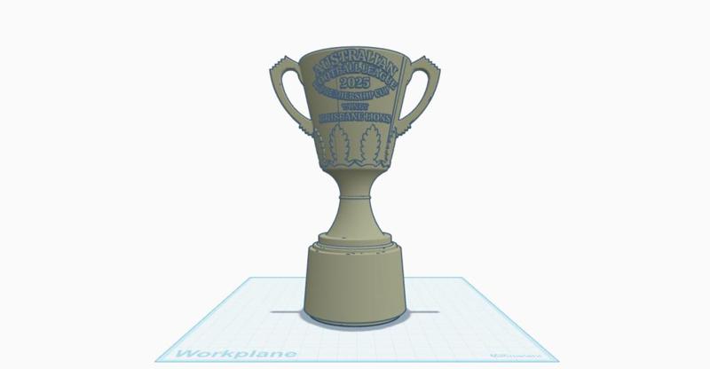 Brisbane 2025 Premiership cup
