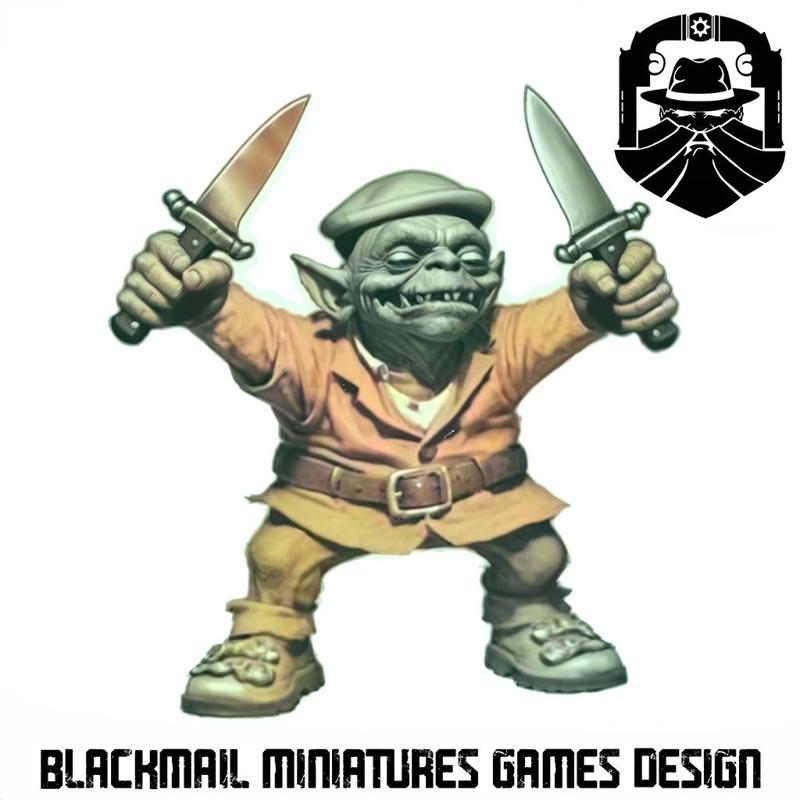 GOBLIN BRAWLER 2 KARCASS GANG FANTASY PROHIBITION OLDHAMMER GAME