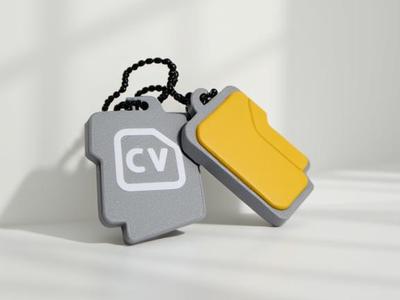 Smart Folder CV Keychain NFC