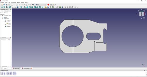 Suporte para mira telescópica
