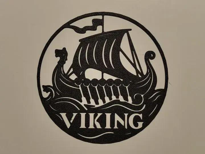 Viking Ship Wall Art