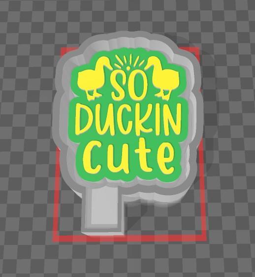 So Ducking Cute Freshie Mold