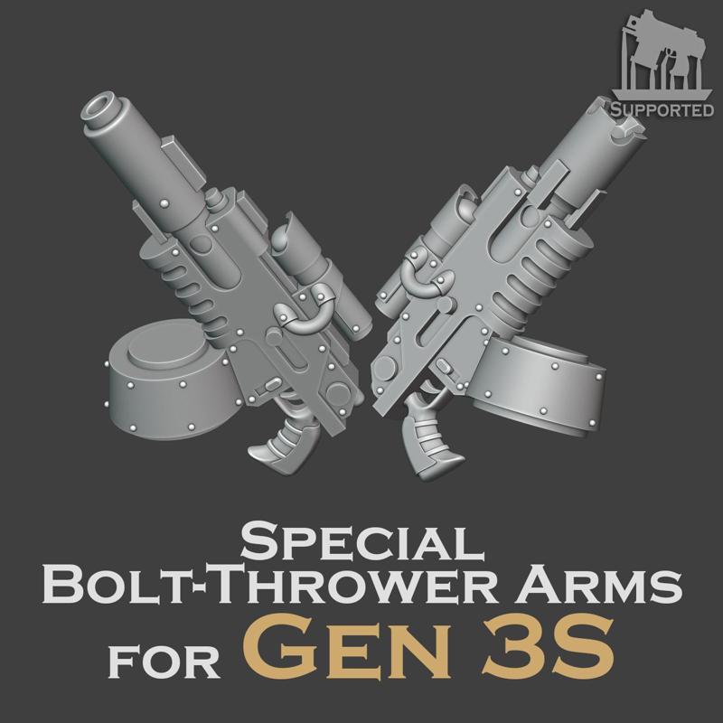 Gen 3S Special Bolt-thrower arms (Ver.1 Fix)