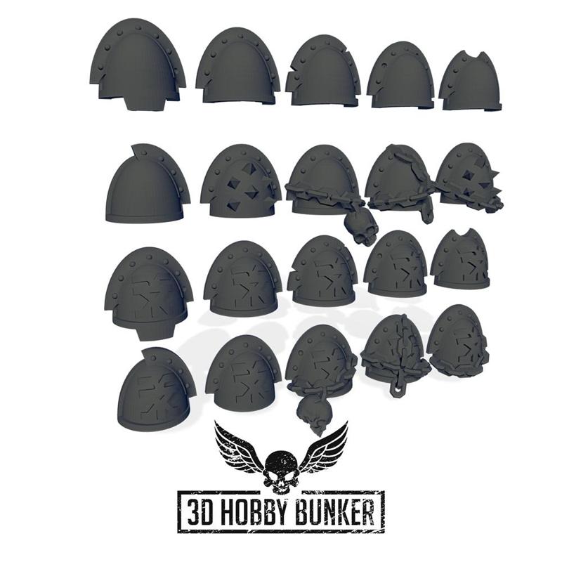 Hell Tearer shoulder pads