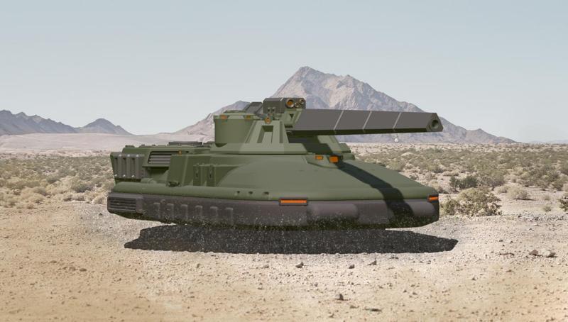 American Mecha Regulator Hovertank