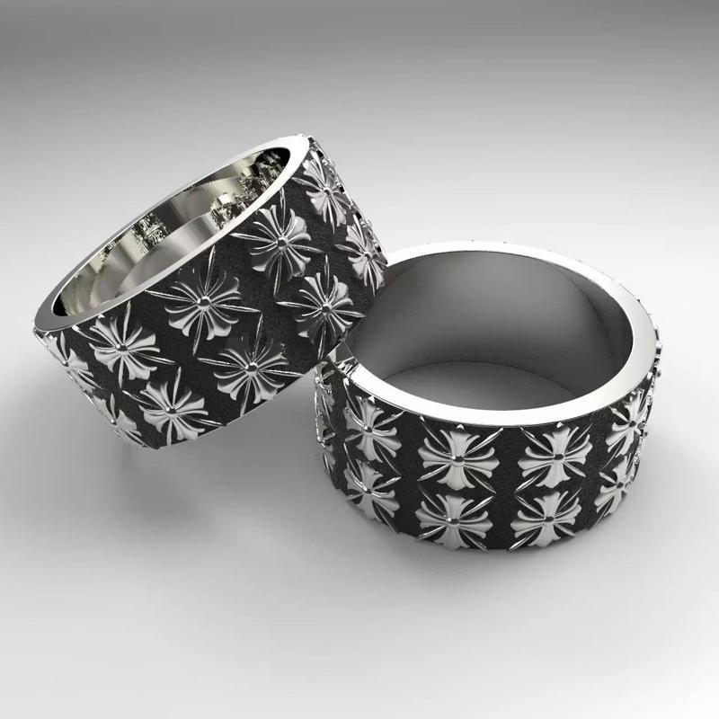 ChromeHeart Silver Spinner Ring
