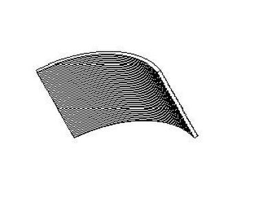 Nissen Hut curved corrugated panels 1/76 scale