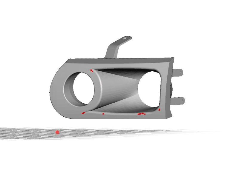 Starlet GT Headlight DUCT LEFT