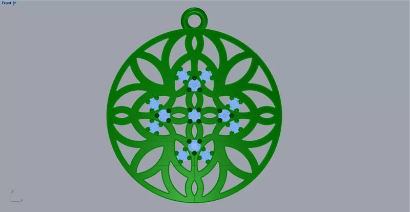 KIRTI DIAMOND PENDANT