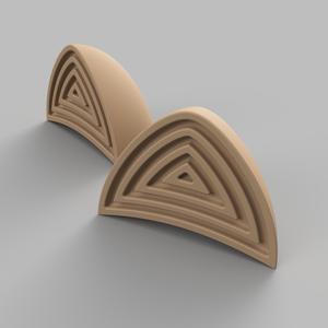 Cat ears for the OPS-CORE helmet