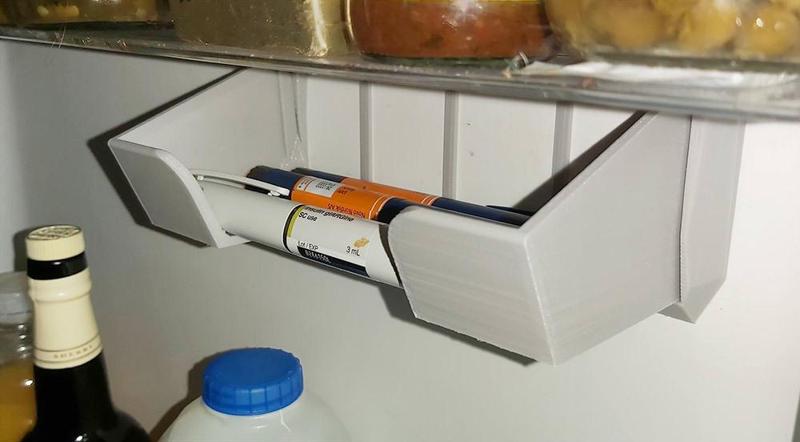 Fridge Door Tray for Insulin pen