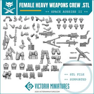 Devils's Female Modular Heavy Weapons Crews