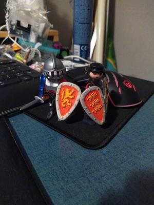 PLaymobil compatible lion kite shields for custom Richard Lionheart